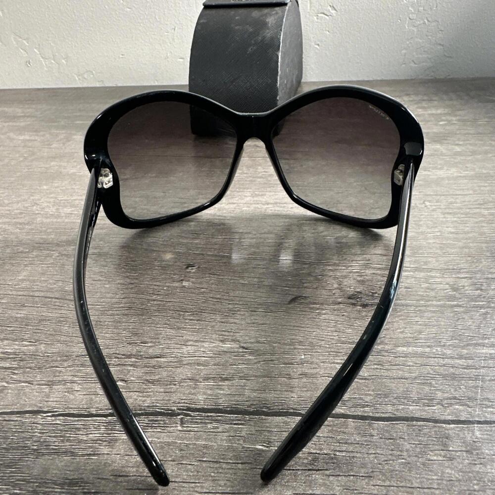 Prada Butterfly Frame SPR 18I 135mm Black Sunglasses 61-15 FRAMES ONLY - Picture 4 of 5